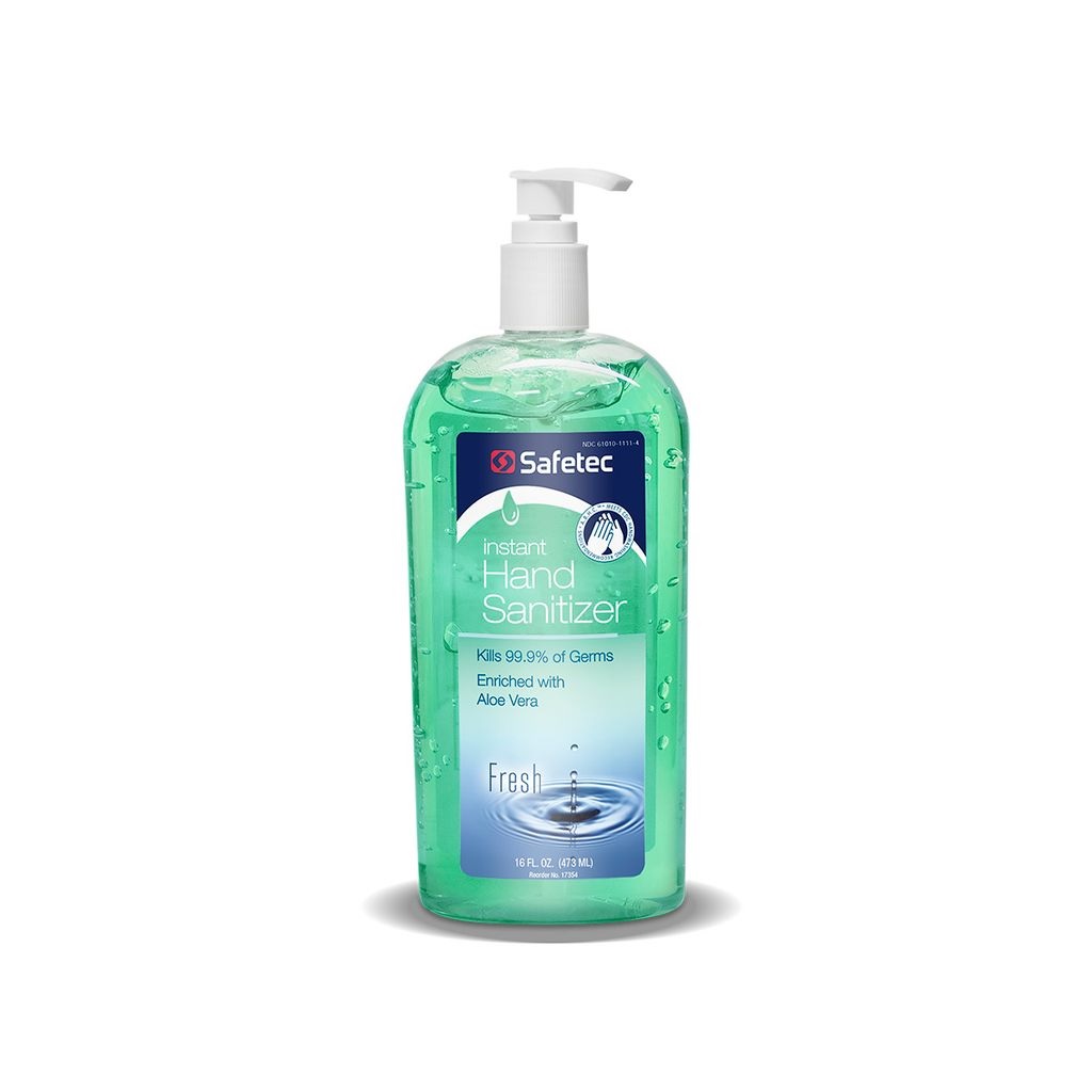 Hand Sanitizer 16 oz. Pump Bottle (Fresh) - Sanitizer